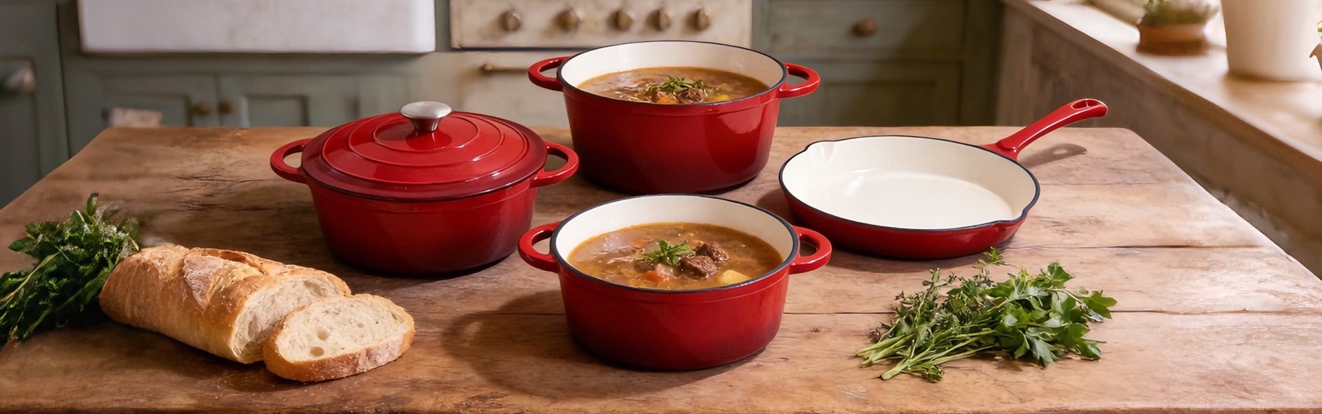 Utensilios de cocina de hierro