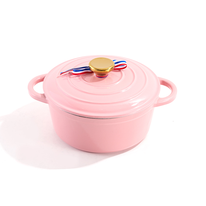 Horno holandés esmaltado en hierro fundido