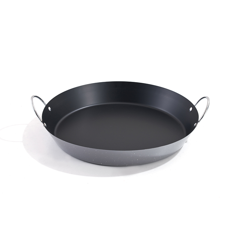 Sartén antiadherente para paella con mango de metal