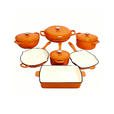 Juego de utensilios de cocina de hierro fundido de 11 piezas Juego de utensilios de cocina de hierro fundido de 11 piezas