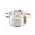 Utensilios de cocina de acero inoxidable con tapa Utensilios de cocina de acero inoxidable con tapa